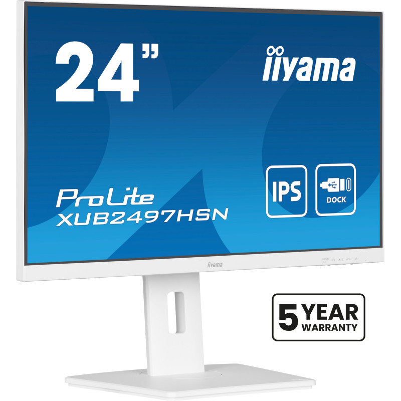 XUB2497HSN-W2 24" WHITE IPS-1920x1080 US