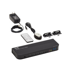 EATON TRIPP LITE 4-Port DisplayPort/USB KVM Switch - 4K 60 Hz, HDR, HD
