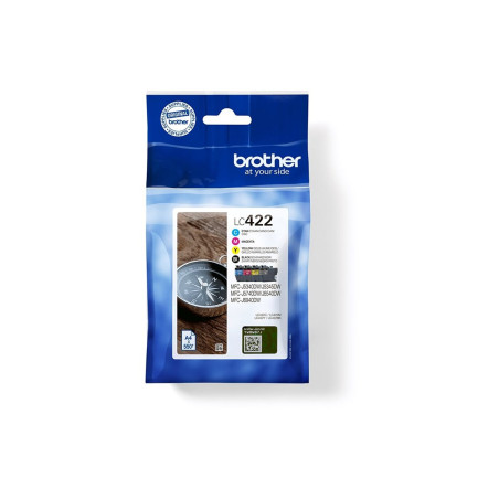 Cartucho de Tinta Original Brother LC422VAL Multipack/ Cian/ Magenta/