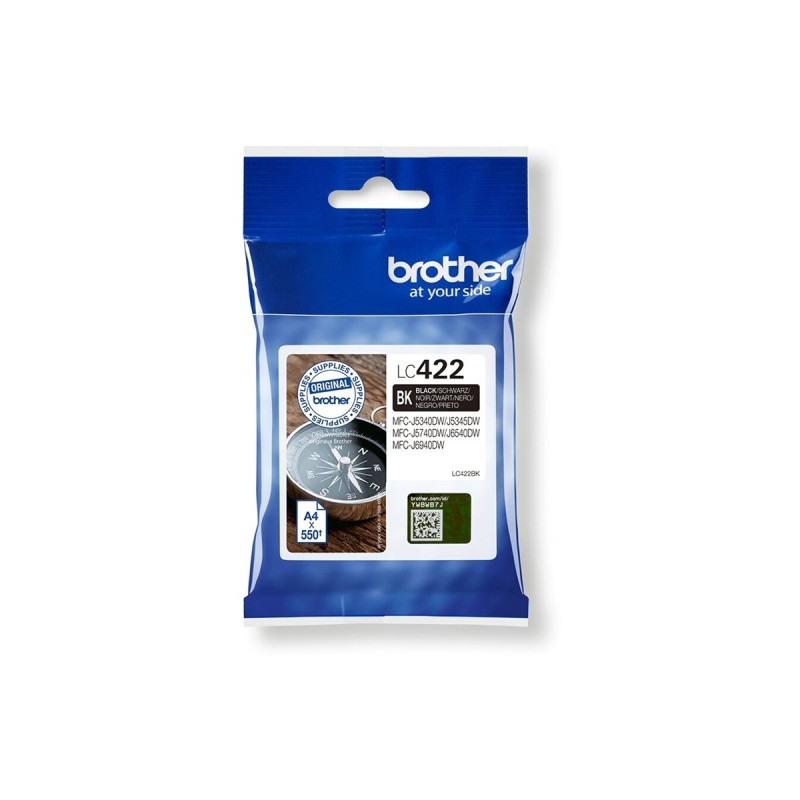 Brother LC422 - Negro - original - cartucho de tinta - para Brother MF