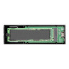 StarTech.com USB-C 10Gbps to M.2 NVMe or M.2 SATA SSD Enclosure, Tool-