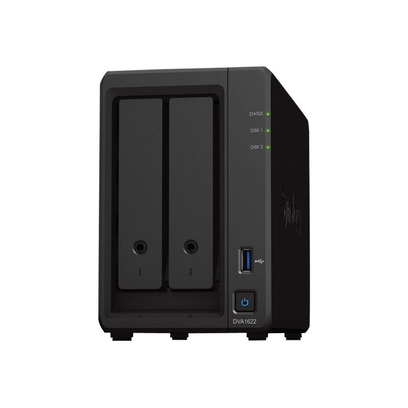 Synology Deep Learning NVR DVA1622 - NVR - 16 canales - en red