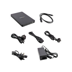 StarTech.com 4 Bay Thunderbolt 3 NVMe Enclosure, For M.2 NVMe Solid St