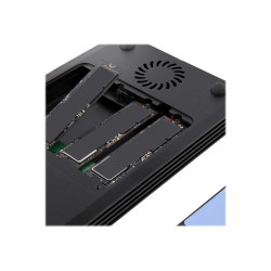 StarTech.com 4 Bay Thunderbolt 3 NVMe Enclosure, For M.2 NVMe Solid St