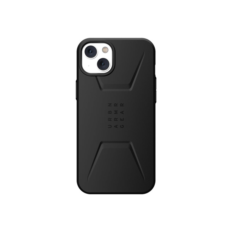 UAG Rugged Case for iPhone 14 Plus [6.7-in] - Civilian for MagSafe Bla