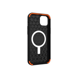UAG Rugged Case for iPhone 14 Plus [6.7-in] - Civilian for MagSafe Bla
