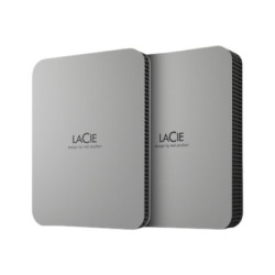 Lacie Mobile Drive 1 Tb USB 3.1 USB Type C Moon Silver W/RES | APLIUM