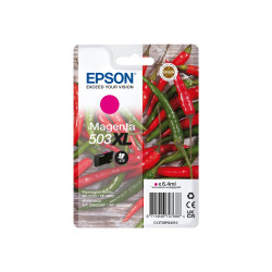 Epson 503XL - 6.4 ml - XL - magenta - original - blíster con alarmas d