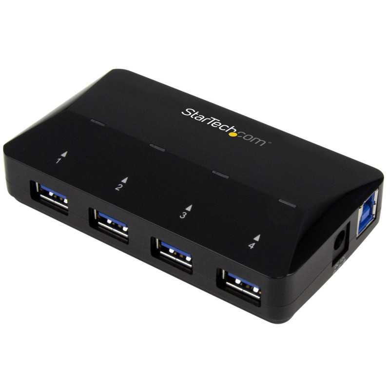 4-Port USB 3.0 Hub plus 2.4A Charge Port