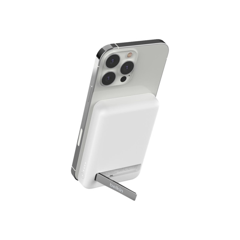 Belkin - Cargador portátil - 5000 mAh - 7.5 vatios - blanco