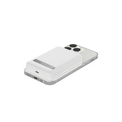 Belkin - Cargador portátil - 5000 mAh - 7.5 vatios - blanco