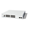 Conmutador - L3 - inteligente - 16 x 10/100/1000 + 2 x Gigabit Etherne