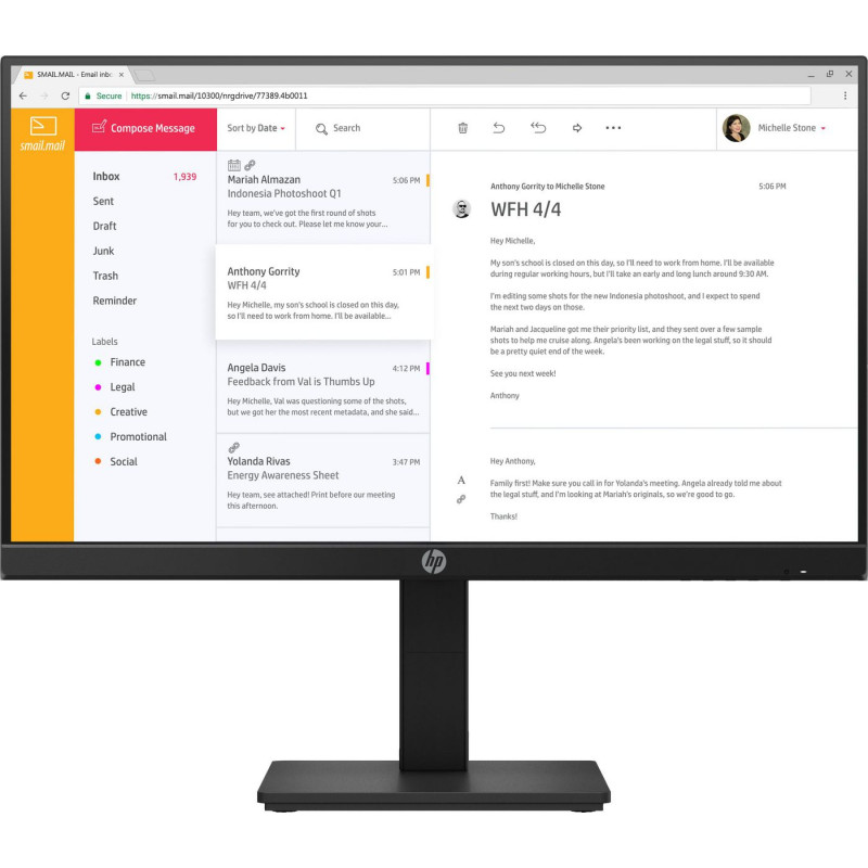 P24h G4 24inch FHD Monitor