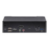 2 Port USB C Dp Kvm Switch - 4K 60HZ 3.5MM And USB Audio | APLIUM
