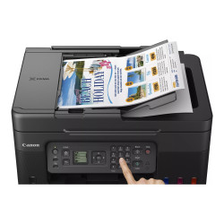 Multifunción Recargable Canon PIXMA G4570 MegaTank/ WiFi/ Fax/ Negra