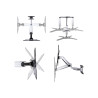 StarTech.com Soporte VESA Ajustable de Pared para TV de 23 a 55" - Mur