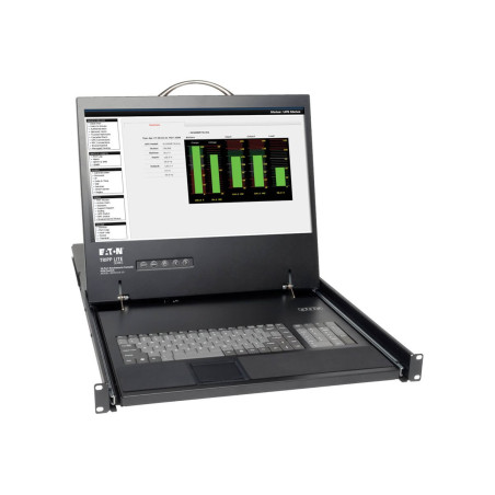 EATON TRIPP LITE NetCommander 16-Port Cat5 1U Rack-Mount Console KVM S