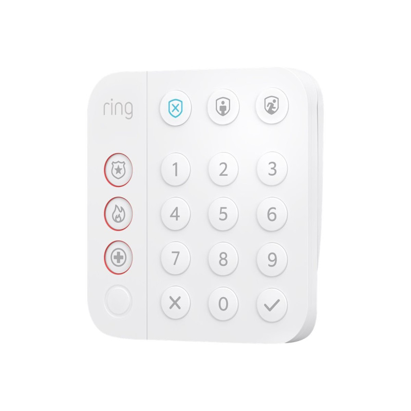 Ring Alarm Keypad - 2ª gen. - teclado - inalámbrico - Z-Wave - blanco