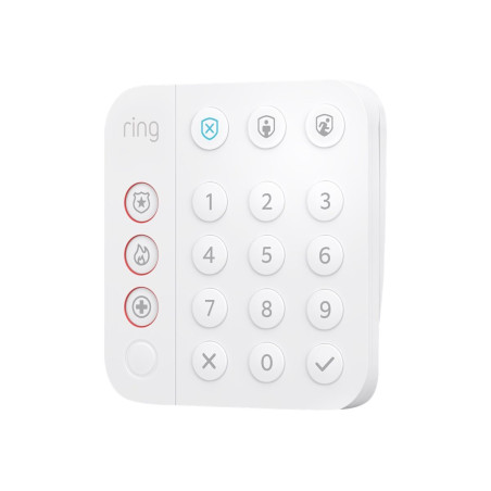 Ring Alarm Keypad - 2ª gen. - teclado - inalámbrico - Z-Wave - blanco