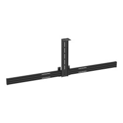 Accesorio de soporte de suelo para pantallas: permite fijar 2 o 3 pant