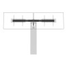 Accesorio de soporte de suelo para pantallas: permite fijar 2 o 3 pant