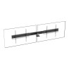 Accesorio de soporte de suelo para pantallas: permite fijar 2 o 3 pant