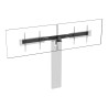 Accesorio de soporte de suelo para pantallas: permite fijar 2 o 3 pant