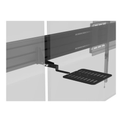 Accesorio de soporte de suelo para pantallas: permite fijar 2 o 3 pant