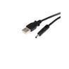 3ft USB to Type H Barrel DC Power Cable
