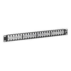 EATON TRIPP LITE 48-Port 1U Rack-Mount Unshielded Blank Keystone/Multi