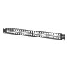 EATON TRIPP LITE 48-Port 1U Rack-Mount Unshielded Blank Keystone/Multi
