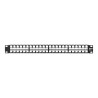 EATON TRIPP LITE 48-Port 1U Rack-Mount Unshielded Blank Keystone/Multi