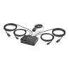 StarTech.com Cable Switch KVM USB-C de 2 Puertos - Salida DP 4K 60Hz -