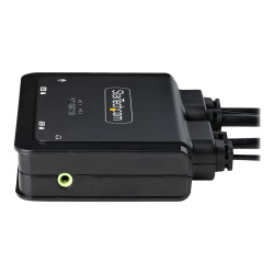 StarTech.com Cable Switch KVM USB-C de 2 Puertos - Salida DP 4K 60Hz -
