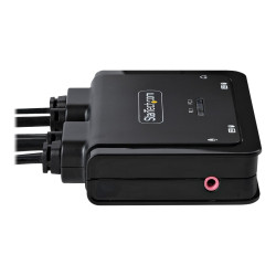StarTech.com Cable Switch KVM Híbrido de 2 Puertos USB-C HDMI de 4K 60