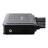 StarTech.com 2-Port Dual-Monitor DisplayPort Cable KVM Switch, 4K 60Hz
