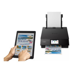 Multifunción Fotográfica Canon PIXMA TS8750 WiFi/ Dúplex/ Negra