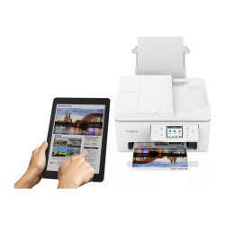 Multifunción Fotográfica Canon PIXMA TS7750i WiFi/ Dúplex/ Blanca