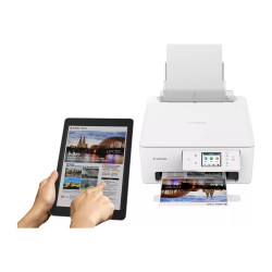 Multifunción Fotográfica Canon PIXMA TS7650i WiFi/ Dúplex/ Blanca