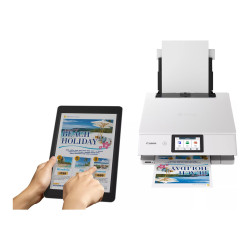 Multifunción Fotográfica Canon PIXMA TS8751 WiFi/ Dúplex/ Blanca