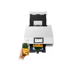 Multifunción Fotográfica Canon PIXMA TS8751 WiFi/ Dúplex/ Blanca