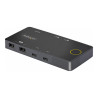 StarTech.com Switch KVM USB-C de 2 Puertos - HDMI 4K60 - PD Doble de P