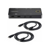 StarTech.com Switch KVM USB-C de 2 Puertos - HDMI 4K60 - PD Doble de P