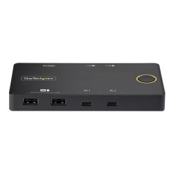 StarTech.com Switch KVM USB-C de 2 Puertos - HDMI 4K60 - PD Doble de P