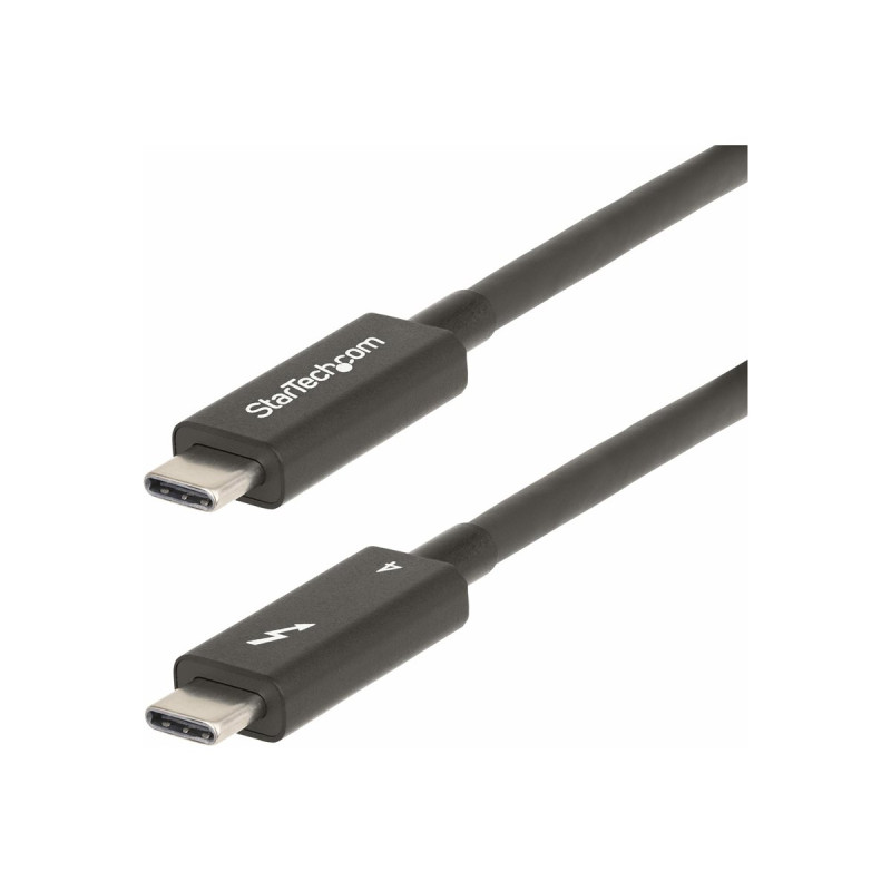 StarTech.com Cable de 2m Thunderbolt 4 - 40Gbps - PD de 100W - Cert In