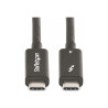 StarTech.com Cable de 2m Thunderbolt 4 - 40Gbps - PD de 100W - Cert In
