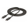 StarTech.com Cable de 2m Thunderbolt 4 - 40Gbps - PD de 100W - Cert In