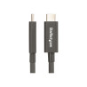 StarTech.com Cable de 2m Thunderbolt 4 - 40Gbps - PD de 100W - Cert In