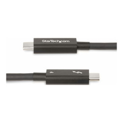 StarTech.com Cable de 2m Thunderbolt 4 - 40Gbps - PD de 100W - Cert In