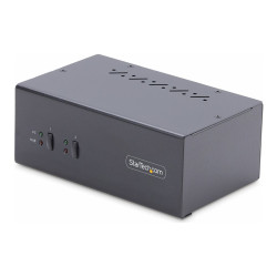 StarTech.com Switch KVM de 2 Puertos DisplayPort para 2 Monitores 4K60